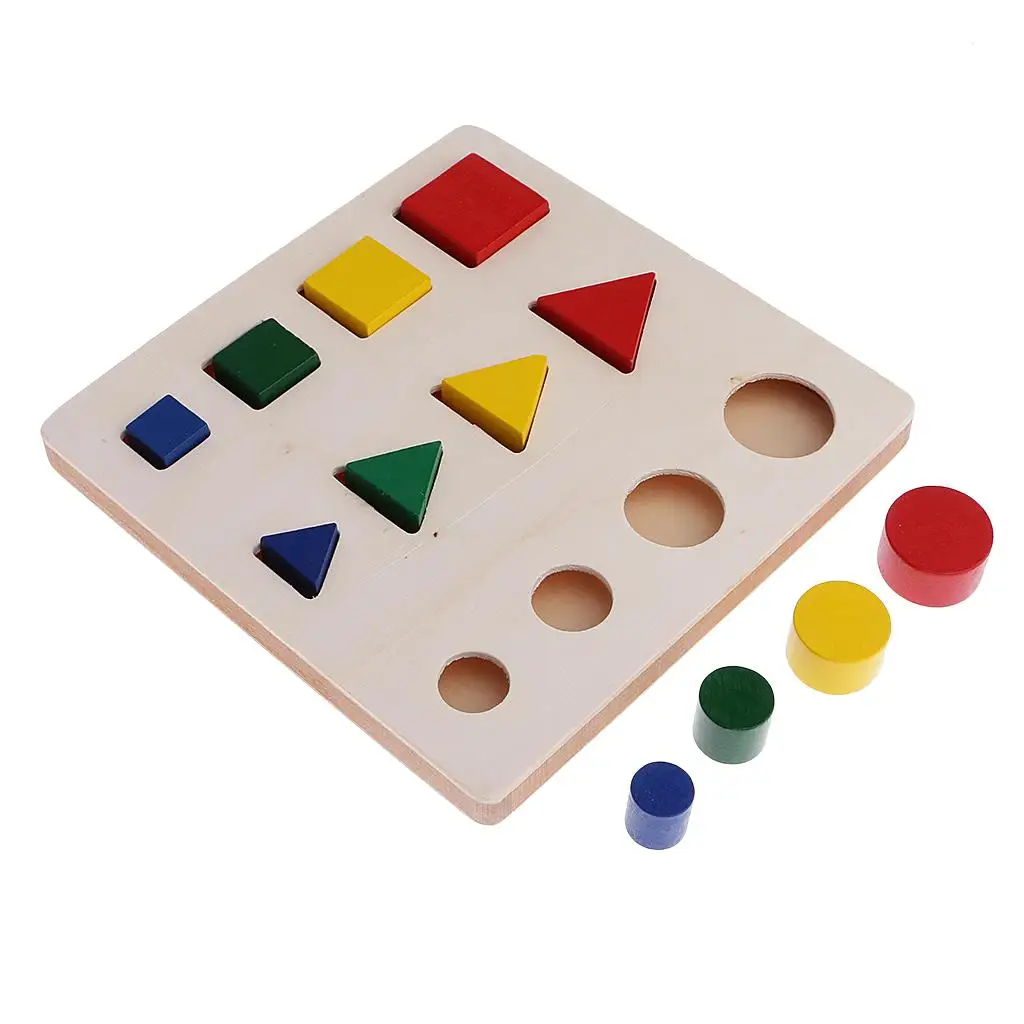 Montessori Mathematics Material Geometry Blocks Matching Counting for Kids Early Leaning Toys Birthday Gift
Montessori Mathematics Material Geometry Blocks Matching Counting for Kids Early Leaning Toys Birthday Gift