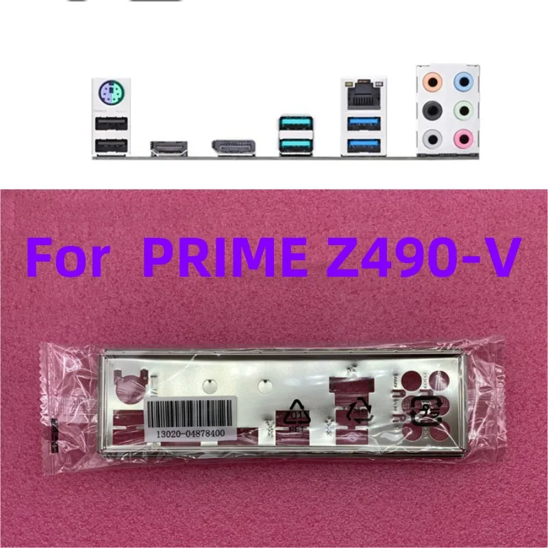 New original For PRIME Z490-V I/O Shield Back Plate BackPlate BackPlates Blende Bracket
New original For PRIME Z490-V I/O Shield Back Plate BackPlate BackPlates Blende Bracket