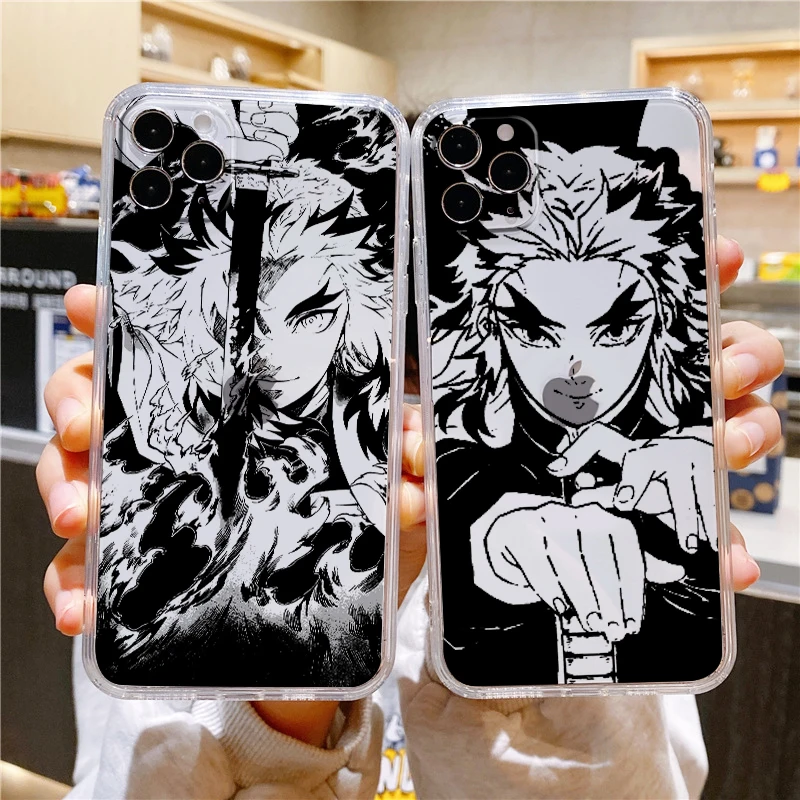 Anime Comics Demon Slayer Phone Case For iPhone 14 13 12 Mini 11 XS Pro Max X XR SE 2020 8 7 6 5 Plus Transparent Cover
Anime Comics Demon Slayer Phone Case For iPhone 14 13 12 Mini 11 XS Pro Max X XR SE 2020 8 7 6 5 Plus Transparent Cover