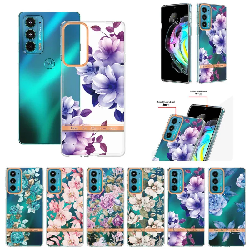 Luxury Plating Floral Phone Case For Motorola Moto Edge 20 Pro Lite Silicone Hard TPU Transparent Back Cover
Luxury Plating Floral Phone Case For Motorola Moto Edge 20 Pro Lite Silicone Hard TPU Transparent Back Cover