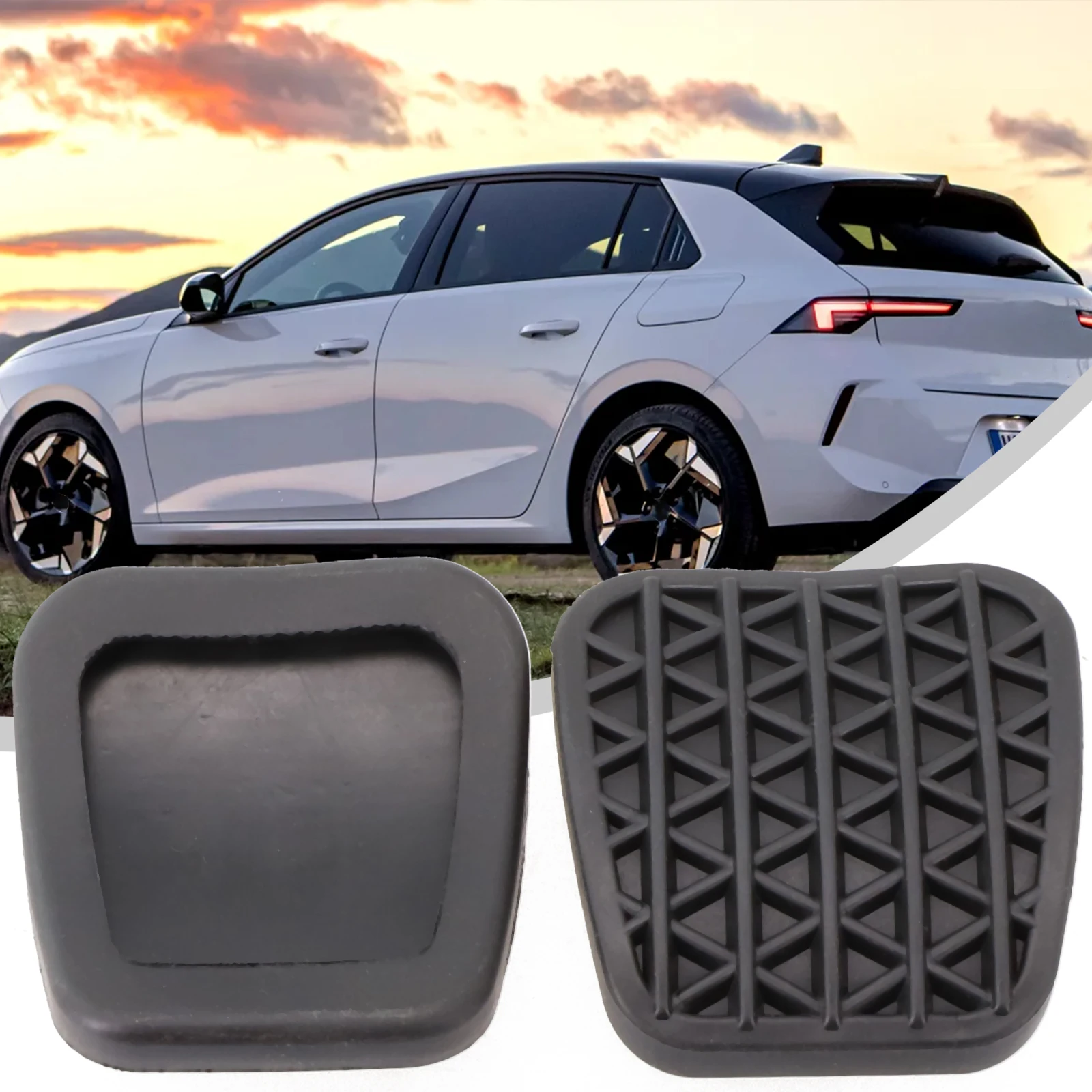 Brake Clutch Pedal Pad Auto Parts 0560775 2pcs 560775 90498309 Clutch Brake Pedal Rubber For Opel For Vauxhall ASTRA
Brake Clutch Pedal Pad Auto Parts 0560775 2pcs 560775 90498309 Clutch Brake Pedal Rubber For Opel For Vauxhall ASTRA