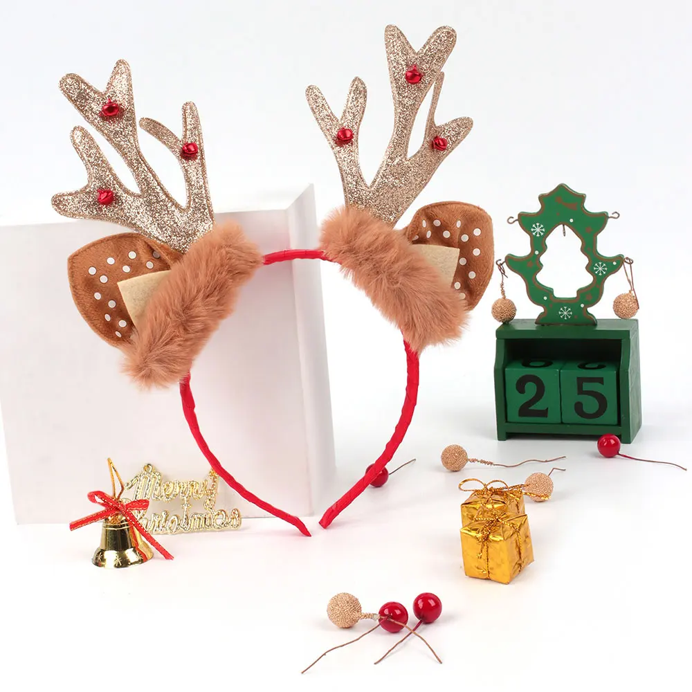 Oaoleer Christmas Headbands Gift Xmas Hair Accessories Headband Fancy Reindeer Antlers Hairband Merry Christmas Decorations
Oaoleer Christmas Headbands Gift Xmas Hair Accessories Headband Fancy Reindeer Antlers Hairband Merry Christmas Decorations