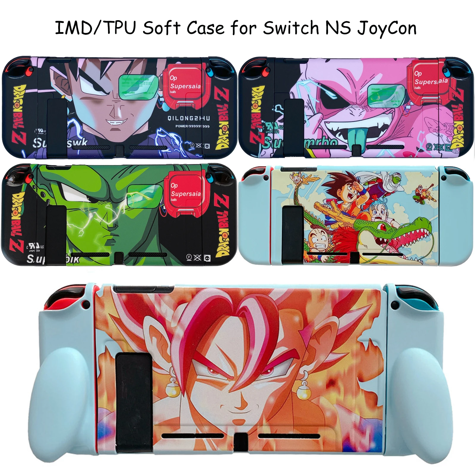 Dragon Ball Son Goku Piccolo Buu IMD Soft Case for Nintendo Switch Split Housing Console Controller NS JoyCon Gaming Accessories
Dragon Ball Son Goku Piccolo Buu IMD Soft Case for Nintendo Switch Split Housing Console Controller NS JoyCon Gaming Accessories