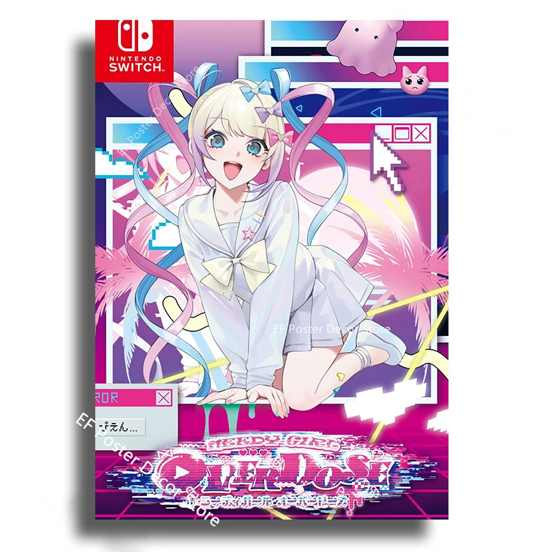 Плакат с мультяшной девушкой А4/A3
Плакат с мультяшной девушкой А4/A3