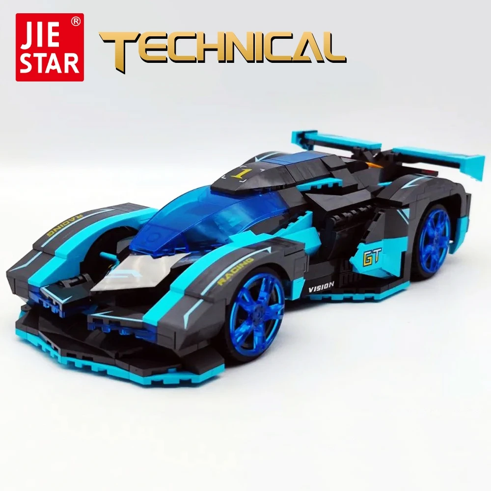 92019 высокотехнологичный гоночный автомобиль Moc RC APP Vision GT, Супер Скоростной спортивный автомобиль, техническая модель, строительные блоки, игрушки для мальчиков, подарки, 648 шт.
92019 высокотехнологичный гоночный автомобиль Moc RC APP Vision GT, Супер Скоростной спортивный автомобиль, техническая модель, строительные блоки, игрушки для мальчиков, подарки, 648 шт.
