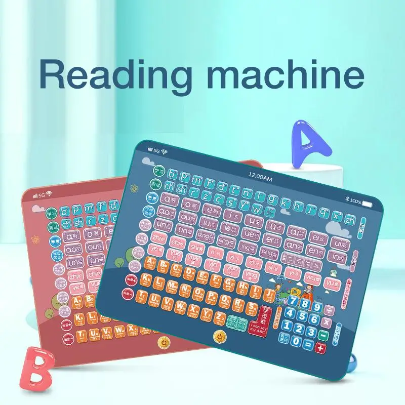 Alphabet Pronunciation Machine Toddler Learning Tablet Reading Machine For Kids Point Reading Machine For Chinese And English
Alphabet Pronunciation Machine Toddler Learning Tablet Reading Machine For Kids Point Reading Machine For Chinese And English