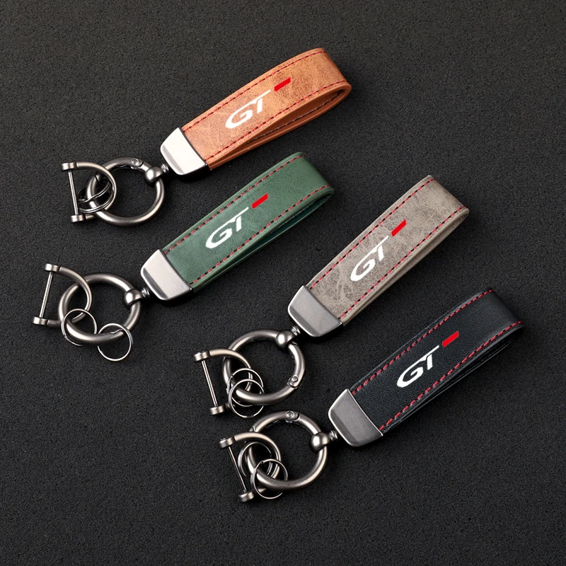 High-Grade Leather Car KeyChain 360 Degree Rotating Horseshoe Key Rings For Peugeot GT LINE Car KeyChain Car Accessories
High-Grade Leather Car KeyChain 360 Degree Rotating Horseshoe Key Rings For Peugeot GT LINE Car KeyChain Car Accessories