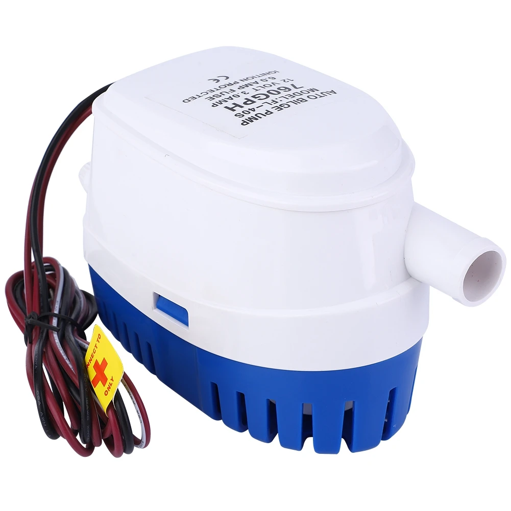 DC12V Automatic Submersible Bilge Water Pump with Float Switch for Caravan Boat RV Torx
DC12V Automatic Submersible Bilge Water Pump with Float Switch for Caravan Boat RV Torx