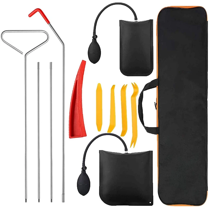 Professional 12PCS Car Tool Kit Long-Distance Clutch Non Marring Wedge And Tool Bag Multifunctional Tool Set For Car
Professional 12PCS Car Tool Kit Long-Distance Clutch Non Marring Wedge And Tool Bag Multifunctional Tool Set For Car