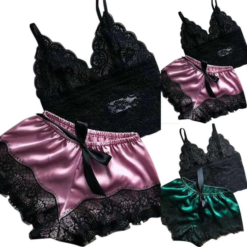 Шорты женское нижнее белье 2 шт./компл. Топы Комплект Babydoll кружевная ночная рубашка Пижама
Шорты женское нижнее белье 2 шт./компл. Топы Комплект Babydoll кружевная ночная рубашка Пижама