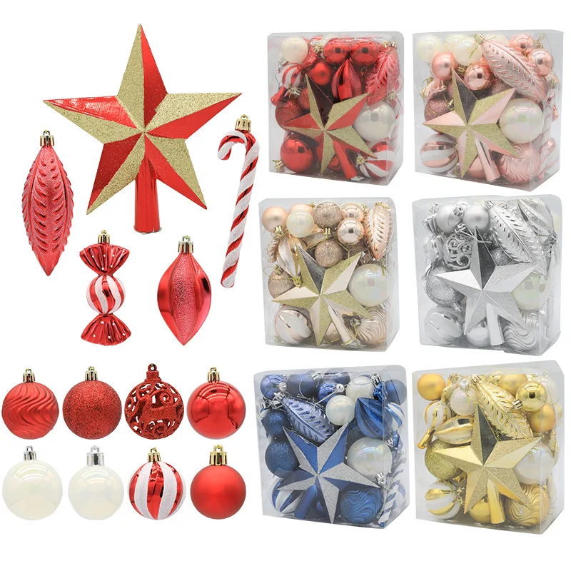 40PC Shatterproof Christmas Balls Ornaments for Xmas Christmas Tree Decorations Hanging Ball Set for New Year Party Decor 2023
40PC Shatterproof Christmas Balls Ornaments for Xmas Christmas Tree Decorations Hanging Ball Set for New Year Party Decor 2023