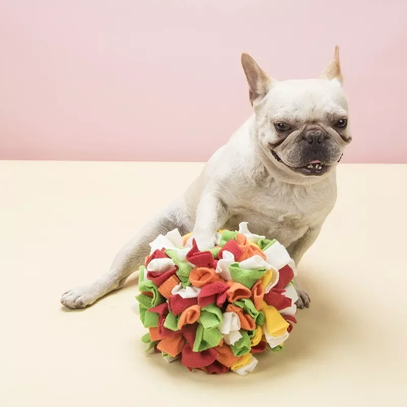2023NEW dog snuff ball pet sniffing training blanket dog pad relieve stress nostril puzzle toy pet nose pad Snack ball Sniff bul
2023NEW dog snuff ball pet sniffing training blanket dog pad relieve stress nostril puzzle toy pet nose pad Snack ball Sniff bul