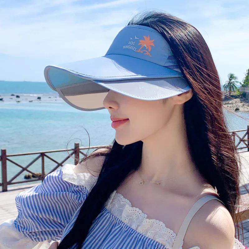 

Шляпа с кокосовым деревом женская, модная Солнцезащитная воздухопроницаемая уличная шапка от солнца, корейский стиль, лето