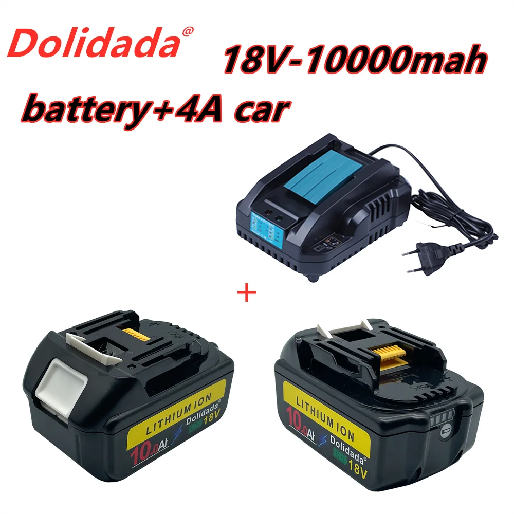 Аккумуляторная батарея Makita bl1860, 18 в, 10000 мАч, литий-ионный аккумулятор bl1840, bl1850, bl1830, bl1860b, LXT 400 + зарядное устройство
Аккумуляторная батарея Makita bl1860, 18 в, 10000 мАч, литий-ионный аккумулятор bl1840, bl1850, bl1830, bl1860b, LXT 400 + зарядное устройство
