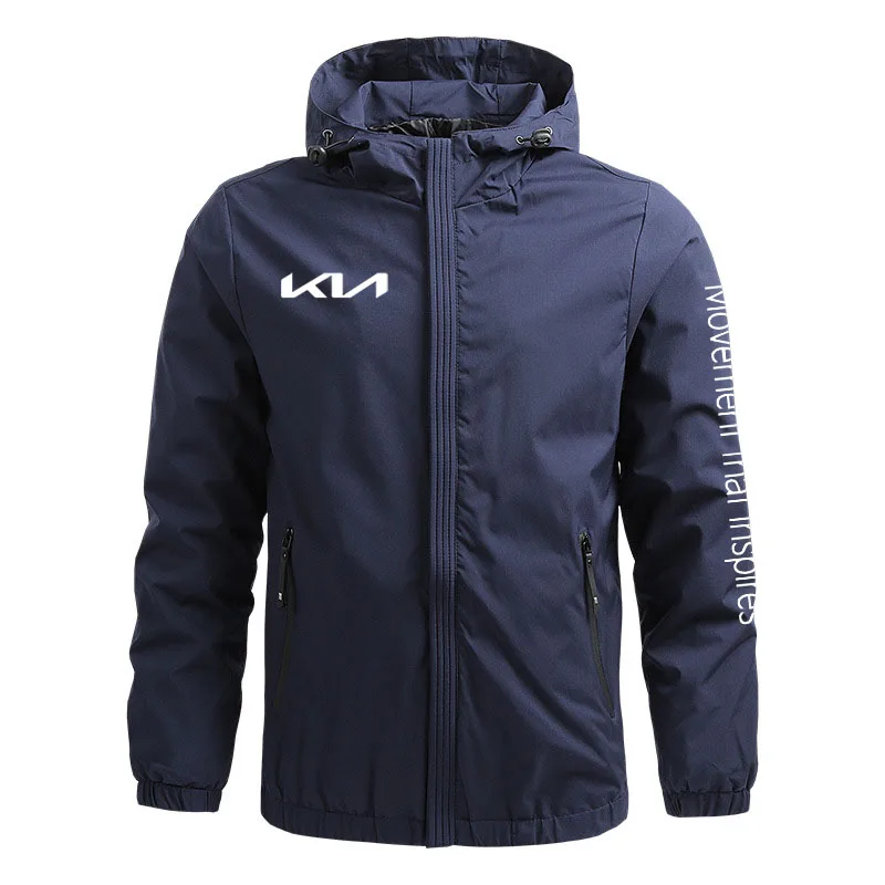 Hot sale Soft Shell Shark Skin Men's Jacket New Kia car logo print Spring Autumn windproof men's hooded jacket Tactical Coat
Hot sale Soft Shell Shark Skin Men's Jacket New Kia car logo print Spring Autumn windproof men's hooded jacket Tactical Coat