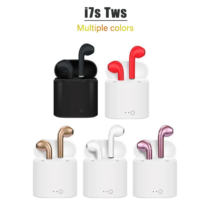 i7s tws 5.0 Bluetooth Earphones HIFI Wireless Earbuds Sport Handsfree Earphone Cordless Headset with Charging Box for all phones
i7s tws 5.0 Bluetooth Earphones HIFI Wireless Earbuds Sport Handsfree Earphone Cordless Headset with Charging Box for all phones