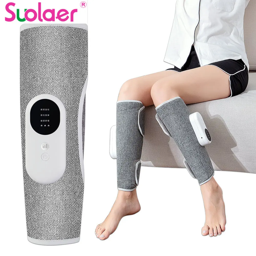 Calf Massager Electric Wireless Leg Air Compression Kneading Pushing Massage Calf Shaping Relieve Muscle Soreness Stiffness Pain
Calf Massager Electric Wireless Leg Air Compression Kneading Pushing Massage Calf Shaping Relieve Muscle Soreness Stiffness Pain