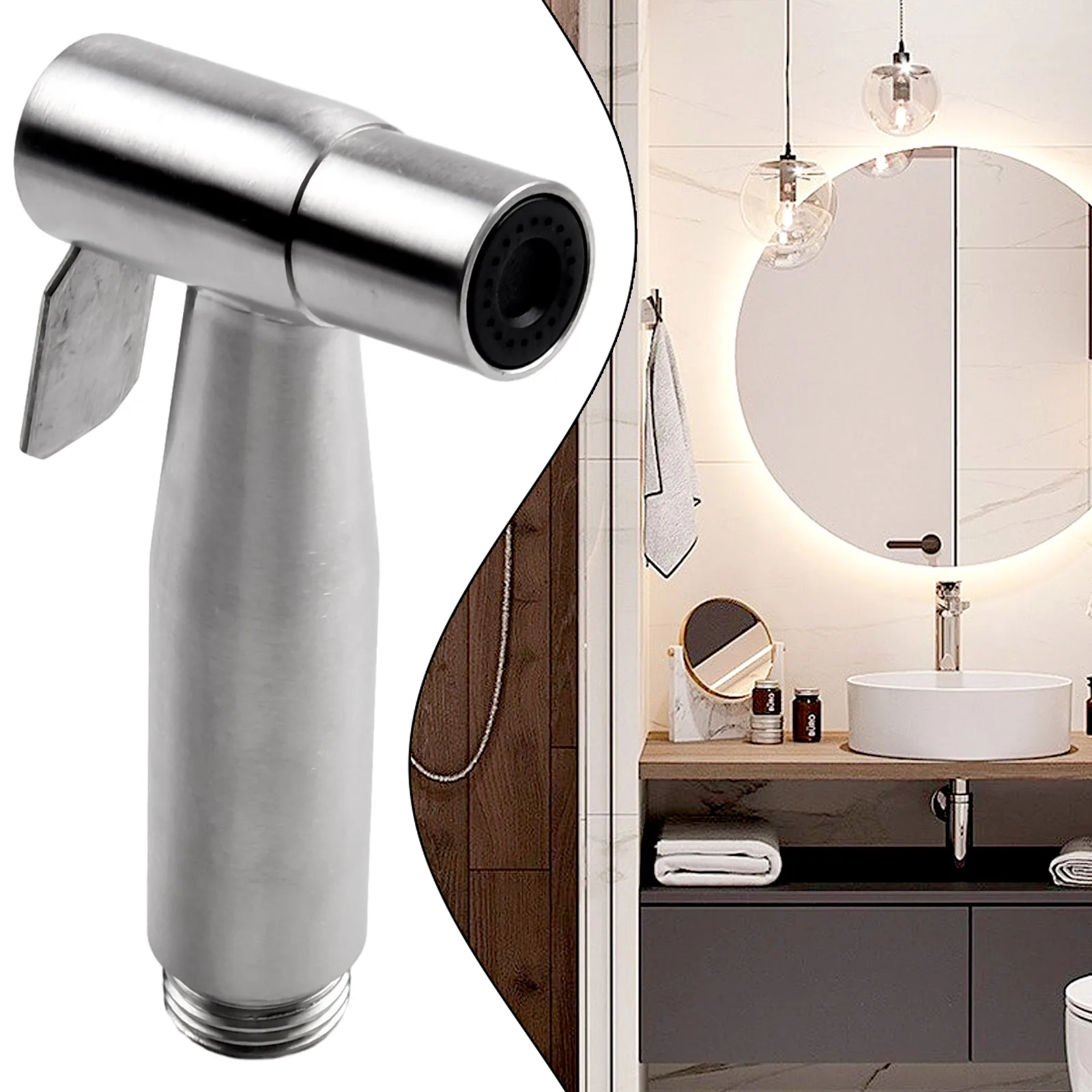 1pcs Bidet Spray G1/2" 90x65x29mm For Most Shower Hose Cleaning Floor Taking Shower For Pet Dogs Watering Flower Grass Home
1pcs Bidet Spray G1/2" 90x65x29mm For Most Shower Hose Cleaning Floor Taking Shower For Pet Dogs Watering Flower Grass Home