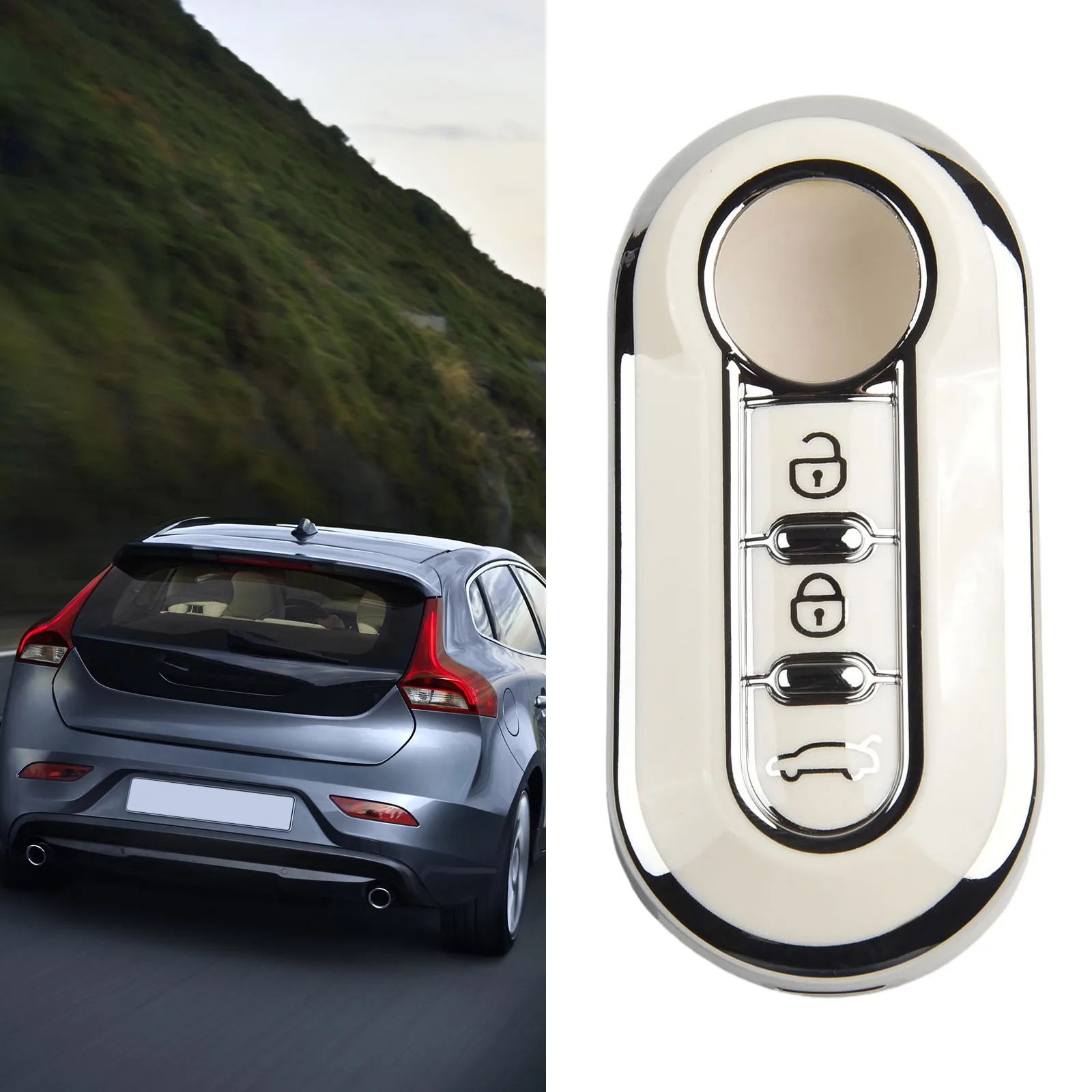 High Quality Car Accessories 3 Button Key Case Durable Easy To Install From Scratches Lightweight Protect Keys
High Quality Car Accessories 3 Button Key Case Durable Easy To Install From Scratches Lightweight Protect Keys