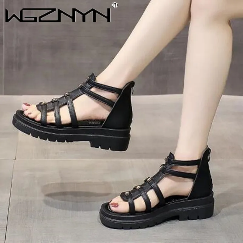 NEW Brand Design Style Women Sandals Platform Ladies Shoes Women 2022 Summer Fashion Designer Female Sandals Sandalias Mujer
NEW Brand Design Style Women Sandals Platform Ladies Shoes Women 2022 Summer Fashion Designer Female Sandals Sandalias Mujer