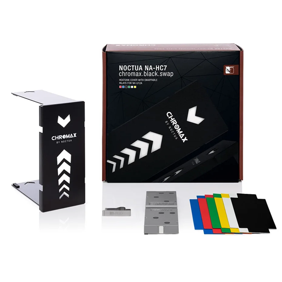 Noctua NA-HC7 Chromax.Black.Swap Multi-color Add-on Heatsink Cover For NH-U12A Series Easy To Install
Noctua NA-HC7 Chromax.Black.Swap Multi-color Add-on Heatsink Cover For NH-U12A Series Easy To Install