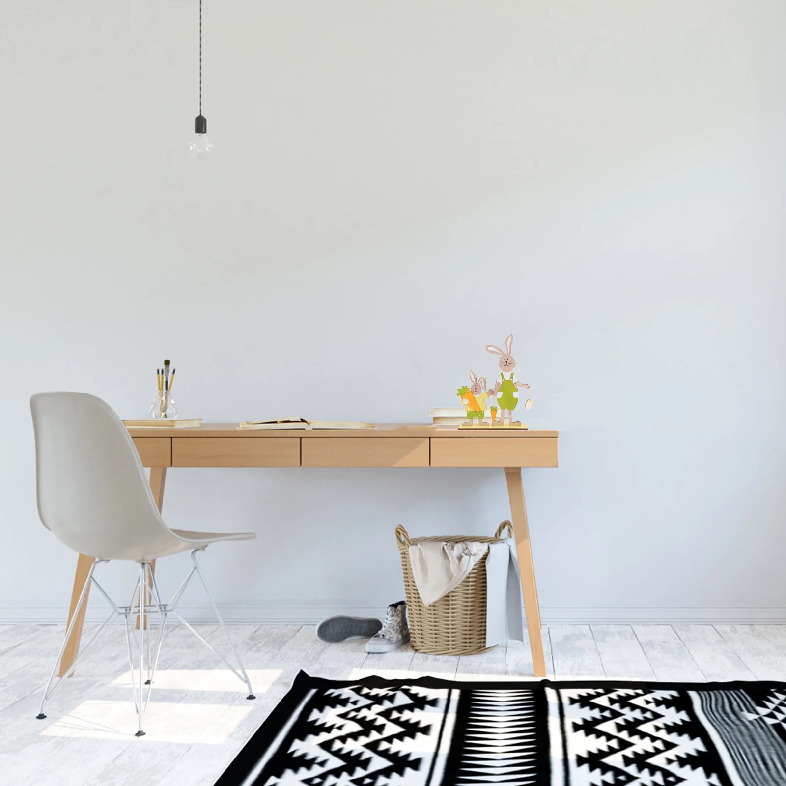 Rabbit Standing Bunny Egg Ornament Festival Adornment Desktop Toys Easter Decorations Decorate Decorative Bunny Model
Rabbit Standing Bunny Egg Ornament Festival Adornment Desktop Toys Easter Decorations Decorate Decorative Bunny Model