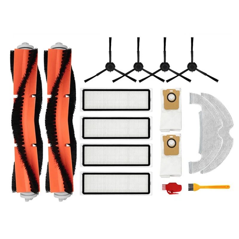 Hepa Filter Dust Bags Mop Cloth Main Side Brush For Xiaomi Mop 2 Ultra / STYTJ05ZHM Vacuum Cleaner Accessories
Hepa Filter Dust Bags Mop Cloth Main Side Brush For Xiaomi Mop 2 Ultra / STYTJ05ZHM Vacuum Cleaner Accessories