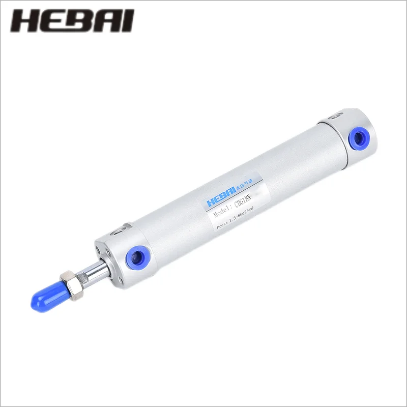 

HEBAI Pneumatic Cylinder CDG1BN20 Aluminum Mini Cylinder CDG1BN Bore 20mm Stroke 25/50/100/125/150mm Injection Molding Machine