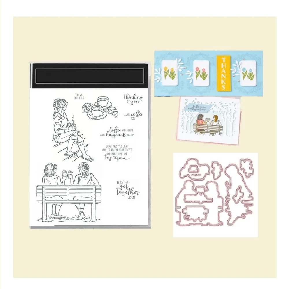 New Arrive Girls Coffee Clear Stamps And Die DIY Paper Craft Scrapbooking Photo Album Decoration Card Making Handmade Gifts
New Arrive Girls Coffee Clear Stamps And Die DIY Paper Craft Scrapbooking Photo Album Decoration Card Making Handmade Gifts