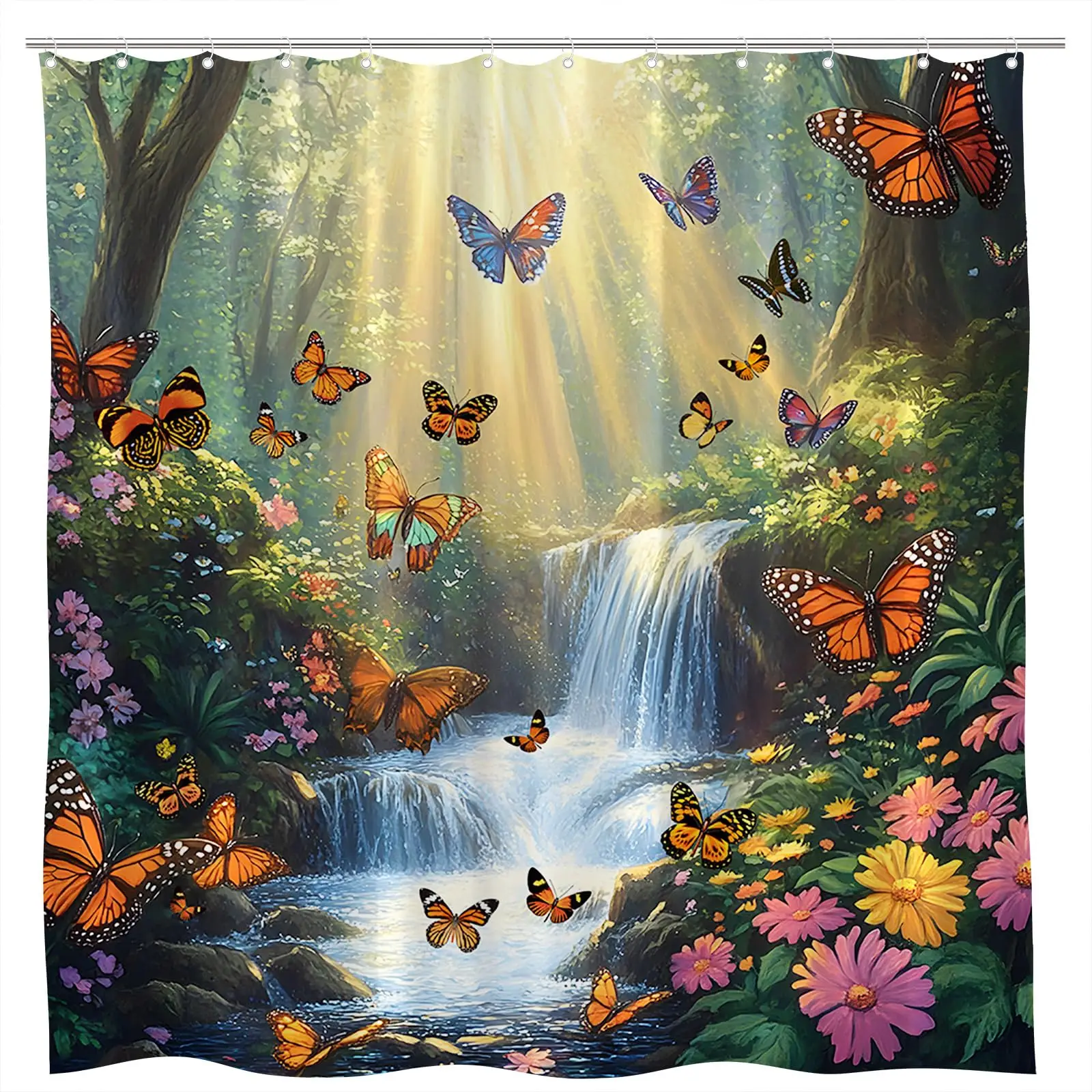 Занавеска для душа полиэстер Фэнтезийный лес
Занавеска для душа полиэстер Фэнтезийный лес