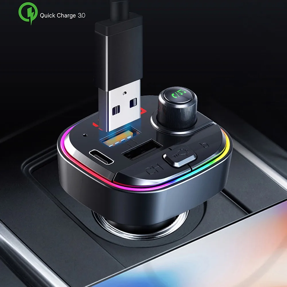 1x Wireless USB Car Mp3 Music Player Charger 12-24V 9-26V 87.5-108.0MHz PD 18W Bluetooth QC3.0 PD Fast Charge Audio Receiver
1x Wireless USB Car Mp3 Music Player Charger 12-24V 9-26V 87.5-108.0MHz PD 18W Bluetooth QC3.0 PD Fast Charge Audio Receiver