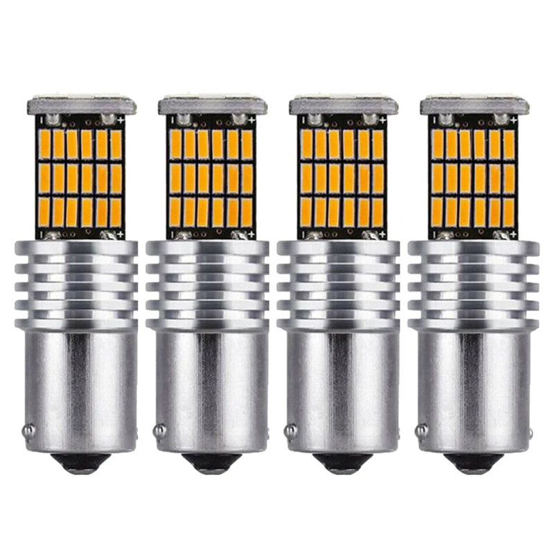 4X1156 янтарные светодиодсветодиодный лампы 7506 P21W BA15S, желтые передние и задние поворотники
4X1156 янтарные светодиодсветодиодный лампы 7506 P21W BA15S, желтые передние и задние поворотники