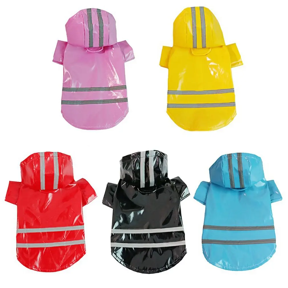Outdoor Puppy Pet Rain Coat Hoody Waterproof Jackets PU Raincoat With Reflective Lines Safety Jacket
Outdoor Puppy Pet Rain Coat Hoody Waterproof Jackets PU Raincoat With Reflective Lines Safety Jacket