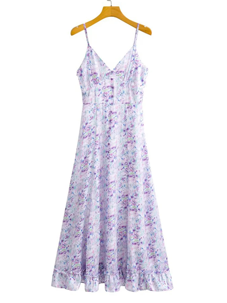 YENKYE 2022 Summer Women Sweet Floral Print Boho Long Dress Sexy Sleeveless V Neck Elegant Ladies Party Dress A-line Vestido
YENKYE 2022 Summer Women Sweet Floral Print Boho Long Dress Sexy Sleeveless V Neck Elegant Ladies Party Dress A-line Vestido