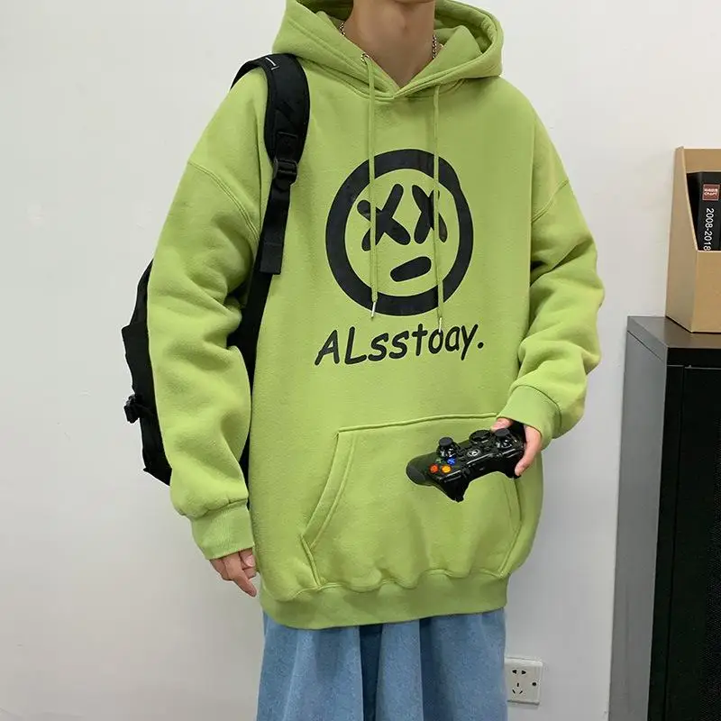 Autumn Oversize Sweater Men's Hooded Fashion Casual Loose Plush Coat Hooded Sweater
Autumn Oversize Sweater Men's Hooded Fashion Casual Loose Plush Coat Hooded Sweater