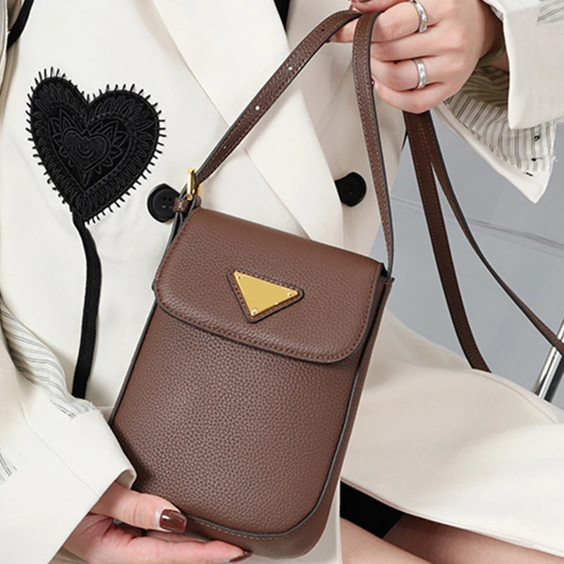 Genuine Cow Leather Girls Shoulder Cellphone Crossbody Purse Fashion Luxury Lady 5 Colors Mini Messenger Wallets ElegantPurse
Genuine Cow Leather Girls Shoulder Cellphone Crossbody Purse Fashion Luxury Lady 5 Colors Mini Messenger Wallets ElegantPurse