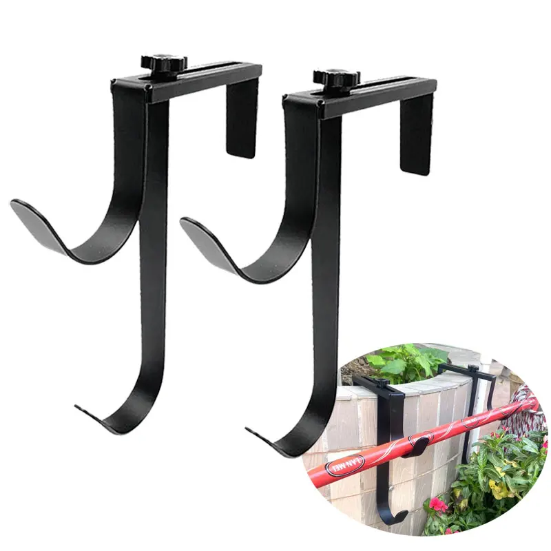 Adjustable Swimming Pool Pole Hanger Hole-free Metal Hook Set Multi-purpose Anti-rust for Pool Leaf Rakes/ Skimmer Net Storage
Adjustable Swimming Pool Pole Hanger Hole-free Metal Hook Set Multi-purpose Anti-rust for Pool Leaf Rakes/ Skimmer Net Storage