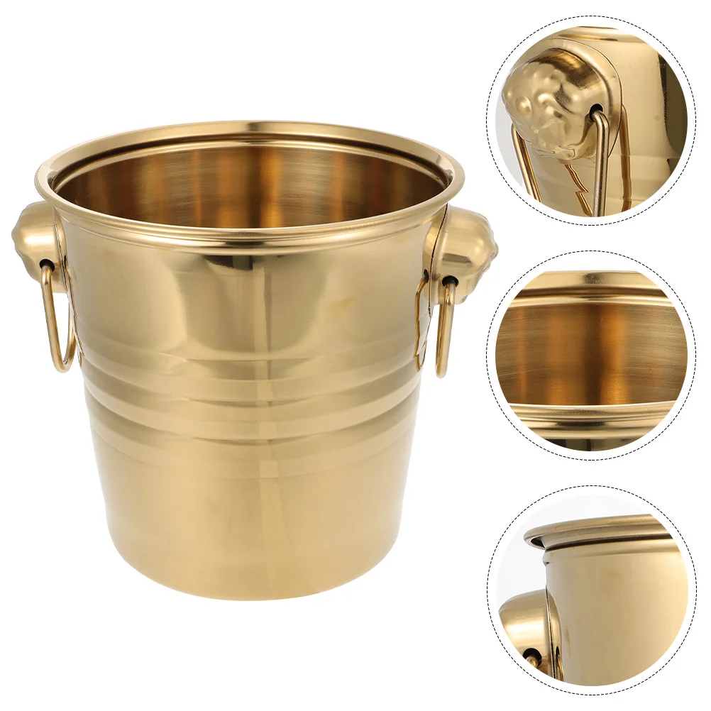 Bucket Icebin Tub Champagne Cooler Bar Storage Narrow Tall Steel Stainless Beer Beverage Cube Holder Gold Metal Pail Chiller
Bucket Icebin Tub Champagne Cooler Bar Storage Narrow Tall Steel Stainless Beer Beverage Cube Holder Gold Metal Pail Chiller
