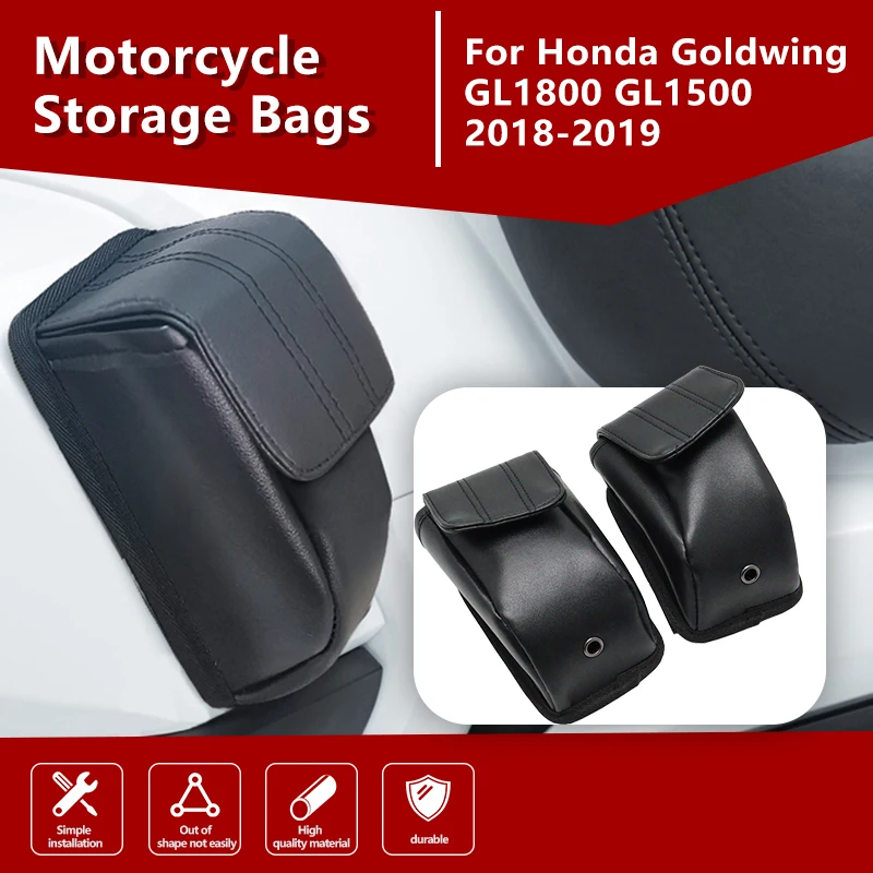 Leather Motorcycle Storage Tool Side Bags for Honda Goldwing GL1800 GL1500 2018 2019 Motorbike Bike Bag
Leather Motorcycle Storage Tool Side Bags for Honda Goldwing GL1800 GL1500 2018 2019 Motorbike Bike Bag