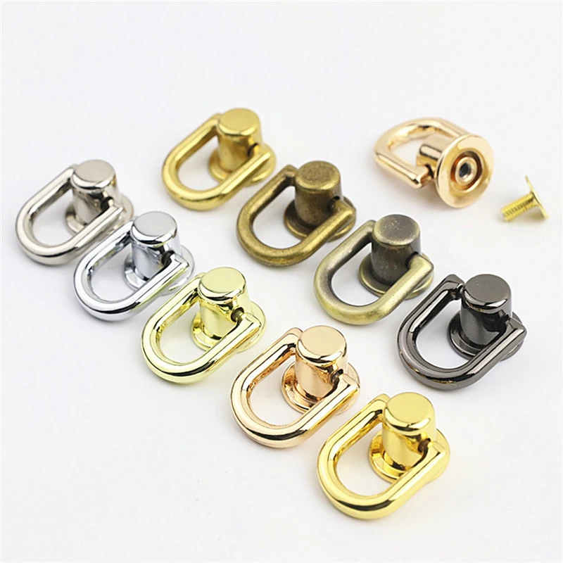 10pcs D Ring Bag Side Anchor Gusset Hanger Clamps Metal Bag Side Edge Anchor Link Hardware with D Rings for Small Bag Purse
10pcs D Ring Bag Side Anchor Gusset Hanger Clamps Metal Bag Side Edge Anchor Link Hardware with D Rings for Small Bag Purse