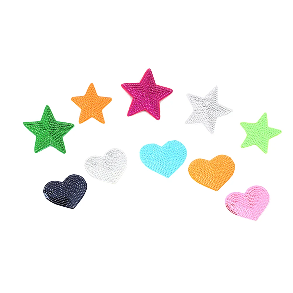 Forironbadges Custom Sew Clothing Embroidered Patch Heart Backpacks Star Decorative Sewing Sequin Cloth Clothes Jeans
Forironbadges Custom Sew Clothing Embroidered Patch Heart Backpacks Star Decorative Sewing Sequin Cloth Clothes Jeans