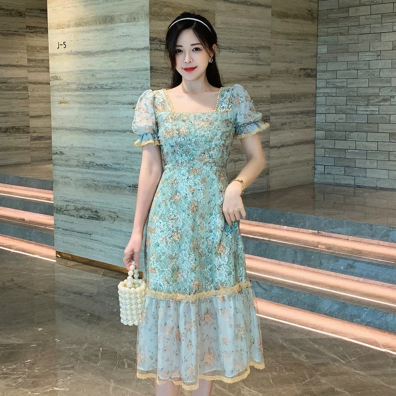 Женское Сетчатое платье принцессы, роскошные подиумные платья во французском стиле с бисером и квадратным вырезом и коротким рукавом
Женское Сетчатое платье принцессы, роскошные подиумные платья во французском стиле с бисером и квадратным вырезом и коротким рукавом