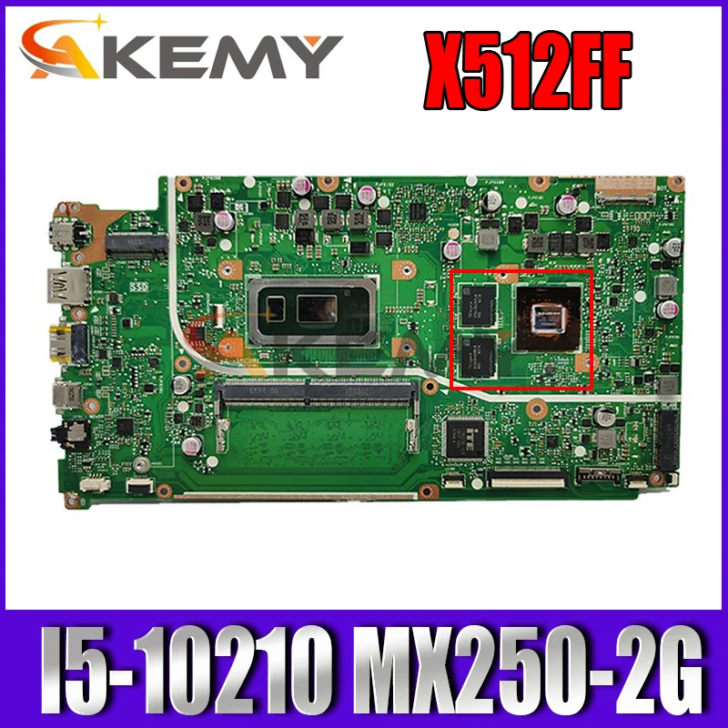 for ASUS ASUS VivoBook X512FF X512FJ X512FL X512FLC V5000F laptop motherboard Original mainboard 100% test OK I5-10210 MX250-2G
for ASUS ASUS VivoBook X512FF X512FJ X512FL X512FLC V5000F laptop motherboard Original mainboard 100% test OK I5-10210 MX250-2G