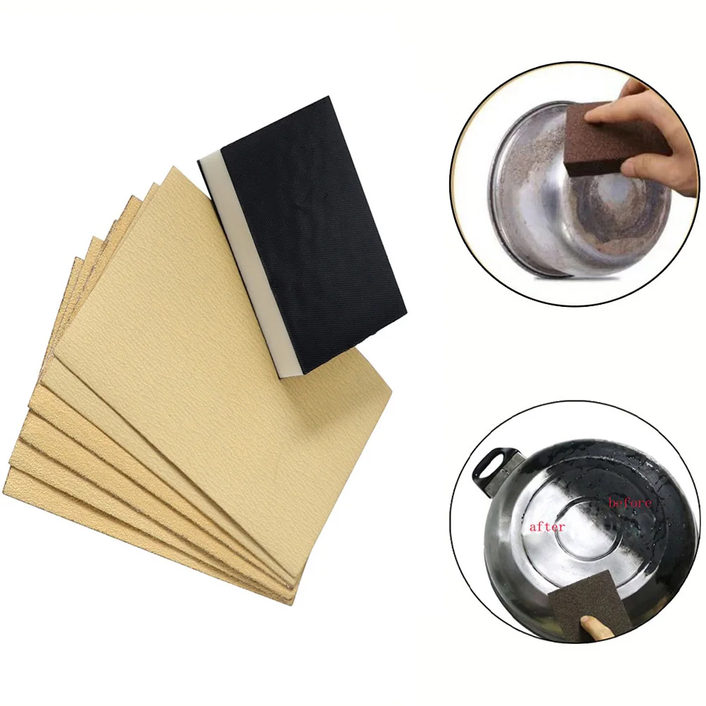 Get Professional Results Every Time with These 7pcs Sponge Sand Blocks 80/120/240# Grits for Perfect Polishing
Get Professional Results Every Time with These 7pcs Sponge Sand Blocks 80/120/240# Grits for Perfect Polishing