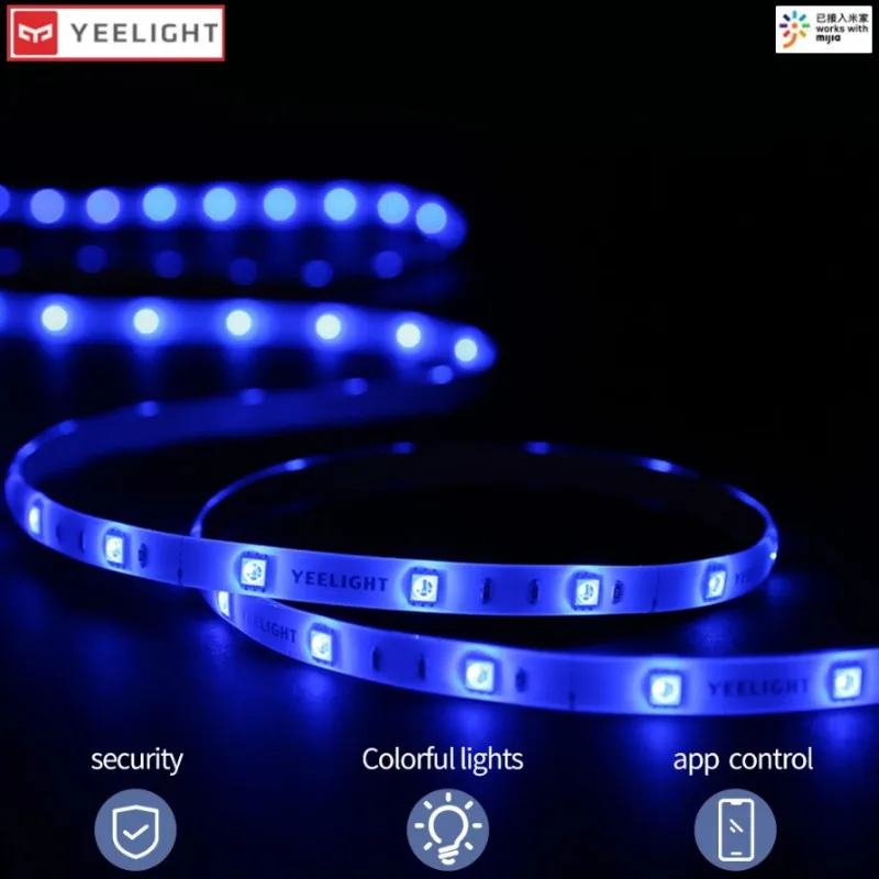 Светодиодная лента Yeelight 1S, умный светильник с дистанционным управлением, работает с приложением Alexa Google Xiaomi Mihome
Светодиодная лента Yeelight 1S, умный светильник с дистанционным управлением, работает с приложением Alexa Google Xiaomi Mihome