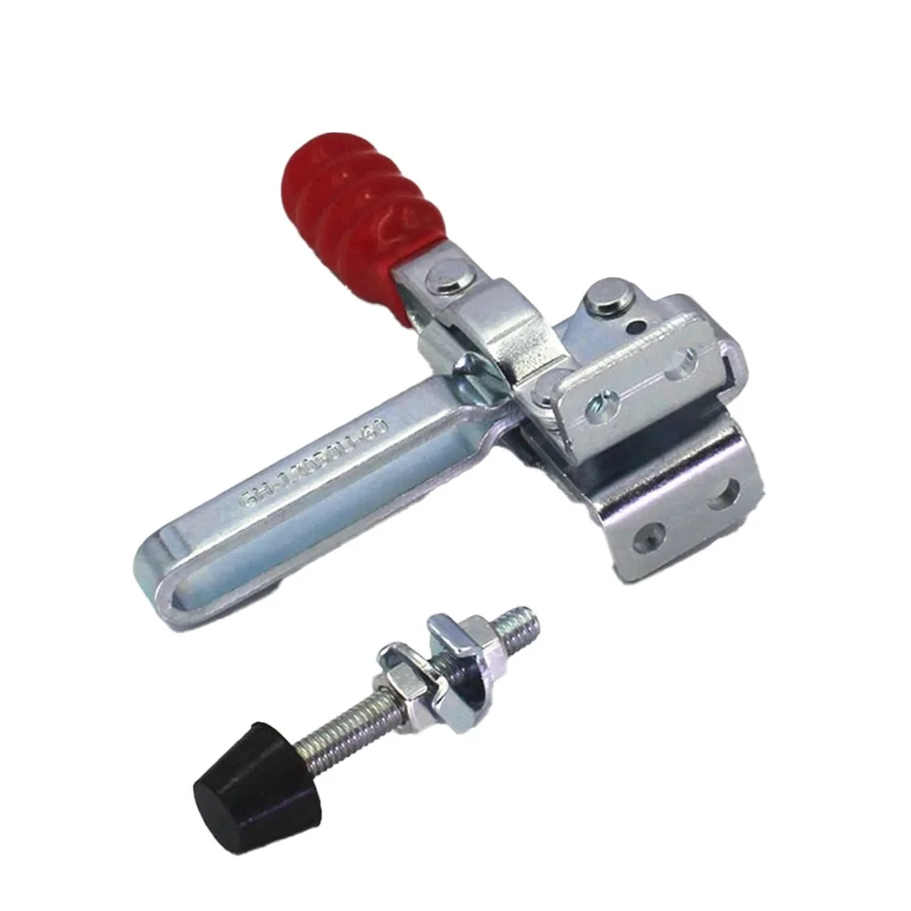 GH-12050 Quick Release Tool Fixture Toggle Clamp Clamping Force 91Kg 200lbs For Woodworking Bench Accessories Manual Tools
GH-12050 Quick Release Tool Fixture Toggle Clamp Clamping Force 91Kg 200lbs For Woodworking Bench Accessories Manual Tools