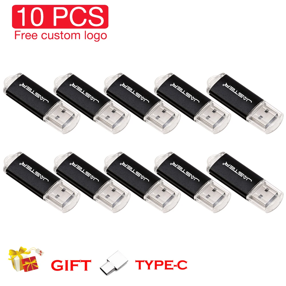 JASTER 10 PCS LOT 2.0 USB Flash Drive Mini Pen drive TYPE-C Metal Black Memory stick Red Pendrive 4GB 8GB 16GB 32GB U disk 64GB
JASTER 10 PCS LOT 2.0 USB Flash Drive Mini Pen drive TYPE-C Metal Black Memory stick Red Pendrive 4GB 8GB 16GB 32GB U disk 64GB