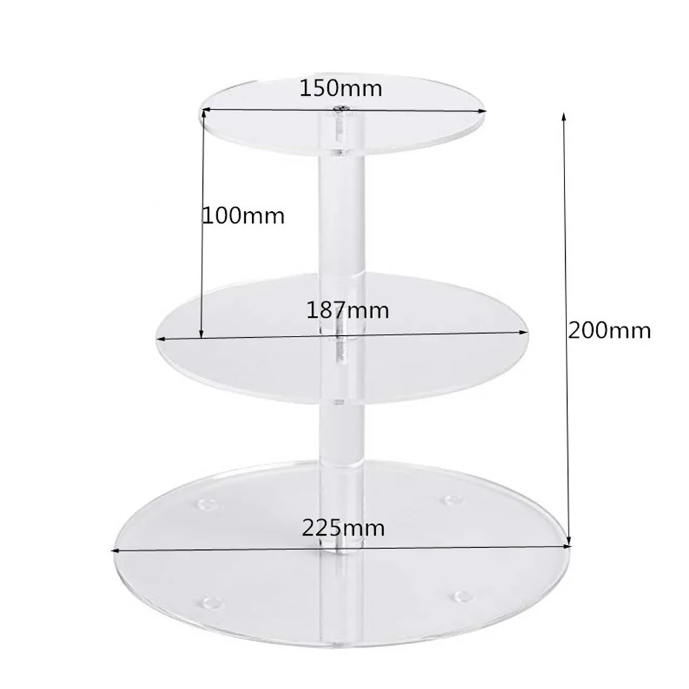 Display Rack Cake Stand 3 Layer Acrylic Afternoon Tea Cupcake Stand Dessert Kitchen Storage Tray Party Decoration
Display Rack Cake Stand 3 Layer Acrylic Afternoon Tea Cupcake Stand Dessert Kitchen Storage Tray Party Decoration