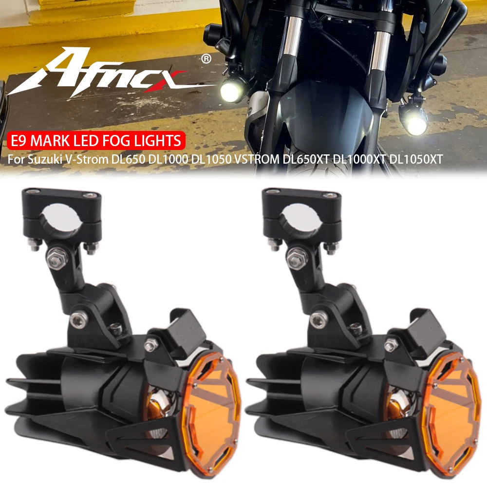 E9 Mark LED Fog Lights Auxiliary Headlight Assemblie Fit For Suzuki V-Strom DL650 DL1000 DL1050 VSTROM DL650XT DL1000XT DL1050XT
E9 Mark LED Fog Lights Auxiliary Headlight Assemblie Fit For Suzuki V-Strom DL650 DL1000 DL1050 VSTROM DL650XT DL1000XT DL1050XT
