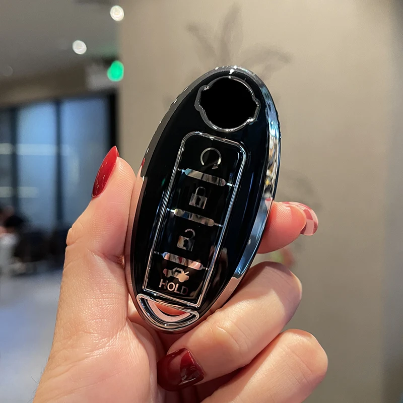 Car Key Case Cover for Nissan March Sentra Qashqai Juke F15 J10 J11 X-Trail T32 T31 Tiida Pathfinder Pulsar Altima QX50 QX60
Car Key Case Cover for Nissan March Sentra Qashqai Juke F15 J10 J11 X-Trail T32 T31 Tiida Pathfinder Pulsar Altima QX50 QX60